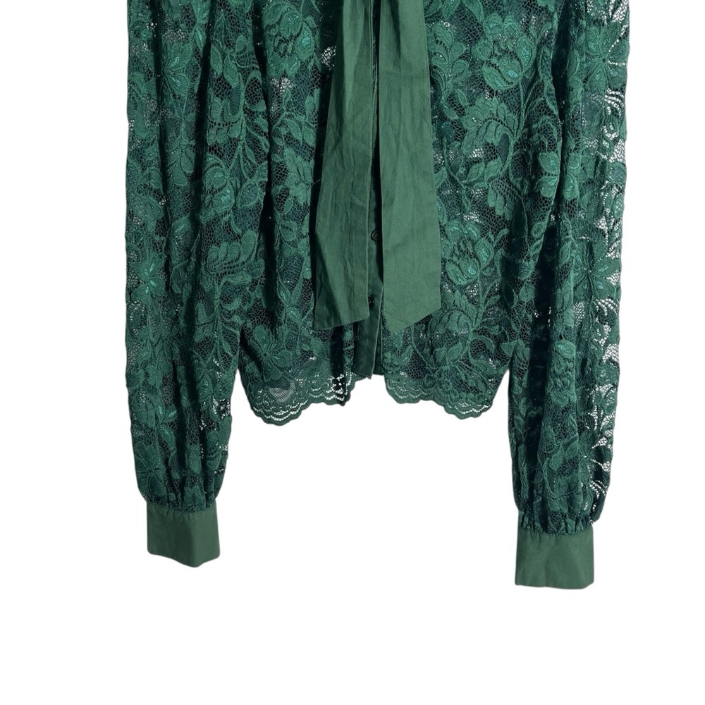 DOLAN x ANTHROPOLOGIE Sheer Lace Blouse - Picture 7 of 13